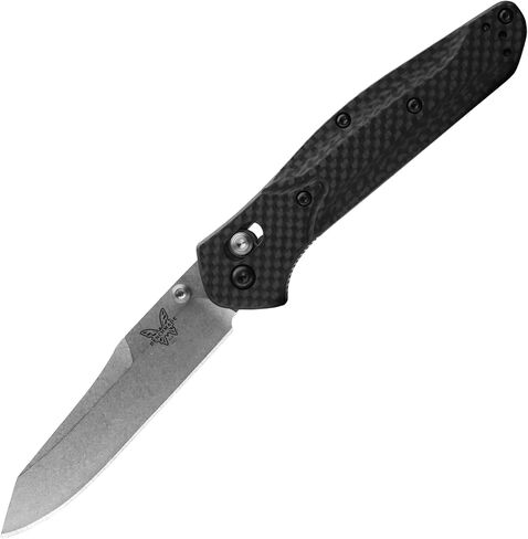 Benchmade Osborne EDC Knife, Black G10 Handle, S30V Steel Blade (940-2) | Reverse Tanto blade in Kuwait