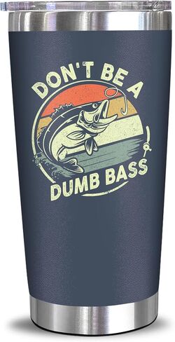NewEleven Gifts For Him - Fishing Gifts For Men, Dad, Fisherman, Father - Practical Gift, Dad Birthday Present, Men, Husband - 20 Oz Tumbler in Kuwait