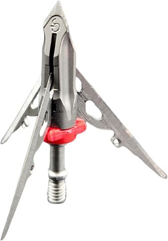 G5 Megameat 3-Blade Expandable Broadheads, 3 Pack, Crossbow in Saudi Arabia