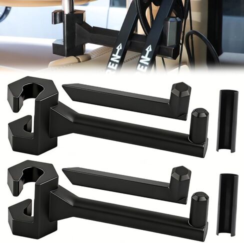 Bow Hanger for Truck, 2 Set Archery Hunting Shooting Bracket Headrest Mount,Universal Compound Bow Holder for Vehicle Storage and Hunting Transport in Kuwait
