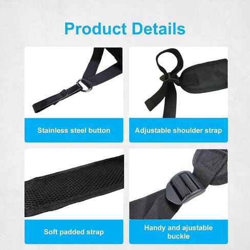 Arrow Quiver, Archery Arrow Holder & Back Hip Quivers for Arrows | Adjustable Archery Equipment for Recurve & Compound Bow Target Practice and Hunting Accessories, Elegant Black in Saudi Arabia