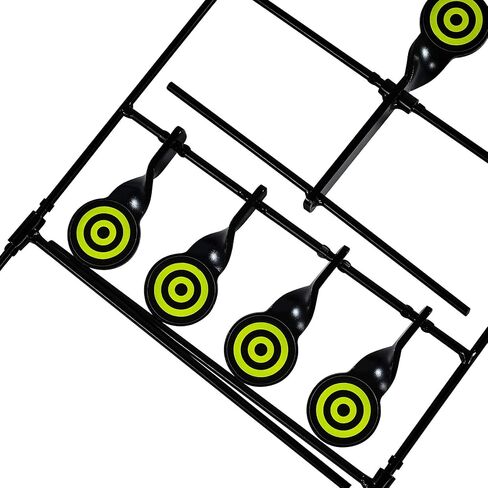 BB Gun Shooting Target, .22 .177 Caliber for Pellet Airsoft Rimfire | Auto-Resetting Target, Perfect for Outdoors, bb gun targets for backyard in Saudi Arabia