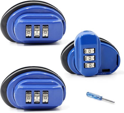 RioRand 3-Digit Combination Trigger Lock Resettable Gun Safety Lock with Rubber Pads Compatible with Pistols Handguns Rifles Shotguns in Saudi Arabia
