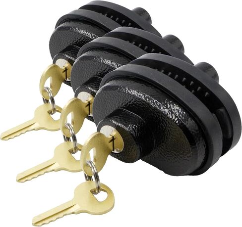RioRand Keyed Alike Trigger Lock, Adjustable Gun Safety Lock with 2 Brass Spare Keys, Compatible with Pistols, Rifles and Shotguns for Home & Range Secure Storage in Saudi Arabia