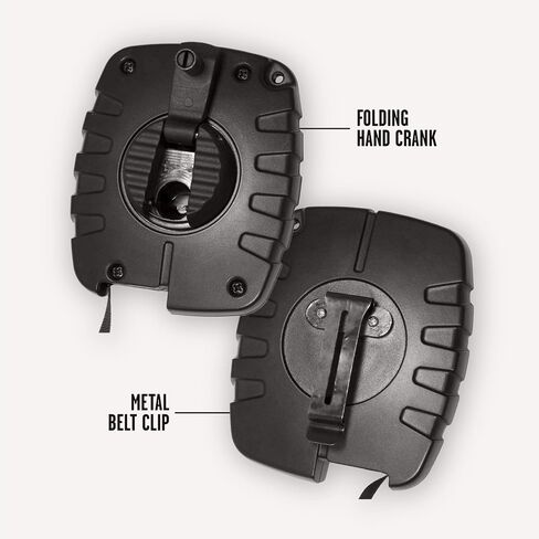 Hunter Safety System Bow & Gear Hoist: 30' Automatic Unwinding Pull Line with Coated Carabiner, Lightweight Rewind System for Lifting Bows, Packs & Treestand Gear with Tangle-Free, Quiet Operation in Saudi Arabia