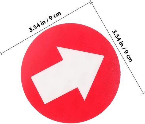 Trail Markers 25Pcs Bright Reflective Arrow Direction Signs Adhesive PVC Trail Markers for Outdoor Camping Navigation in Saudi Arabia