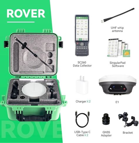 E1 Rover + 2.2M Pole in Saudi Arabia