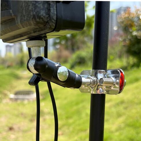 Trail Camera Stand 1/4" Tripod Multi-Pivot Stable Rugged Steel Hunting Trail Camera & Solar Pak Battery Mounting Post in Saudi Arabia