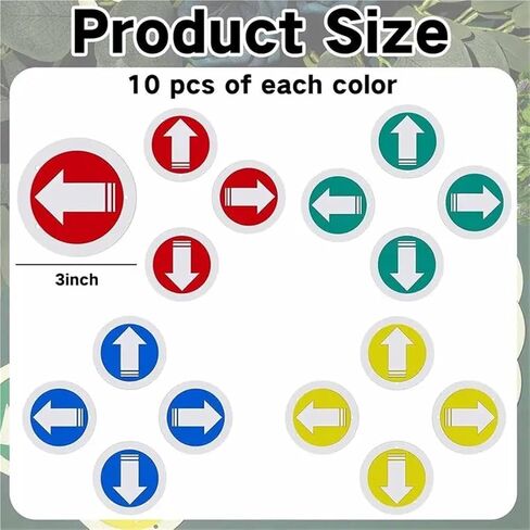 Trail Markers 40Pcs Pack Trail Markers Reflective Bright Marking Reflectors for Driveway Camping Walking Hiking Hiker in Kuwait