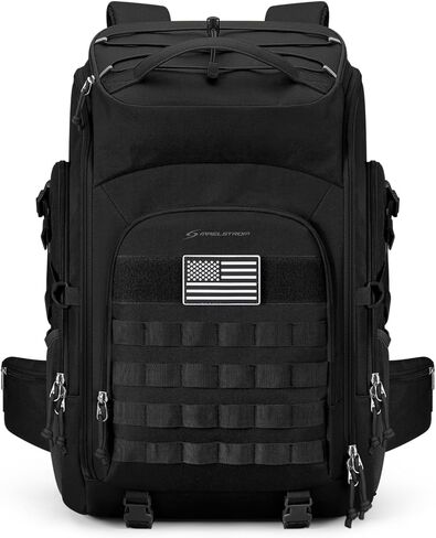 Maelstrom Tactical Backpack for Men, Water Resistant 40L Military Bag | Molle System, 900d Polyester, Laptop Pocket, Load Compression, Tripod Straps, For Hunting, Travel, Hiking,Gym, Camping in Saudi Arabia