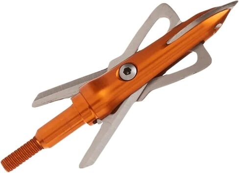 Rage Crossbow X, 2-Blade Archery Arrow Broadhead, 100 Grain with Shock Collar Technology (3-Pack) in Saudi Arabia