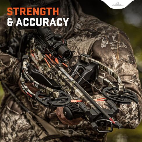 Wicked Ridge by TenPoint Match 400 - Pack of Six 20" Carbon Crossbow Arrows - 400-Grains, 0.004" Straightness - with Alpha-Nock HP | Alpha-Nock HP, 0.004' Straightness, 004 inches straightness Hand-sorted for weight in Saudi Arabia