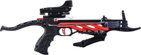 Desire RD Self-Cocking Crossbow with Red Dot Sight 3 Premium Bolts, Black, One Size in Saudi Arabia