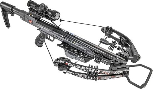 Killer Instinct Burner 415 FPS Crossbow Package (Gray Camo) | Adjustable design in Kuwait