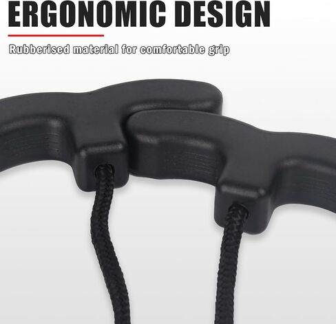 Crossbow Cocking Rope, 63" Crossbow Pull Cord Device Double Handle | Crossbow Drawstring Booster Clip Rope Cocker String Puller Tool Archery Bow Hunting Tools Accessories in Saudi Arabia