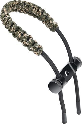 SUNYA Archery Bow Wrist Sling, 550 Paracord Strap with Stretch Lanyard. Fit Compound Bow Stabilizers in Saudi Arabia