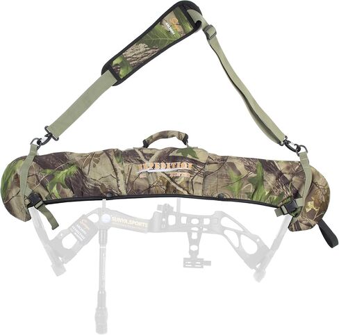 SUNYA Neoprene Compound Bow Sling, Silent Hunting or Fast Movement 2 Carrying Modes Switchable. Removable & Adjustable Shoulder Strap. Camouflage Fabric. in Saudi Arabia