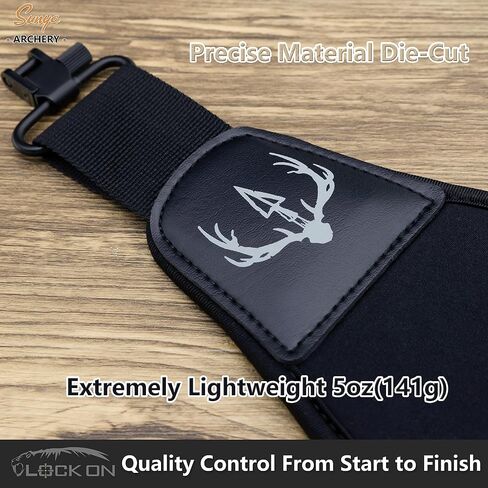 SUNYA Neoprene Crossbow Sling, Wide and Thick Padded on Shoulder, Strap with Swivels in Saudi Arabia