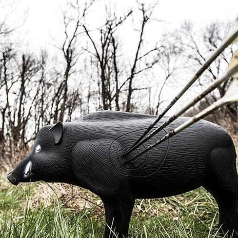 Shooter Field Logic 3D Archery Hog Target, Black, One Size in Kuwait