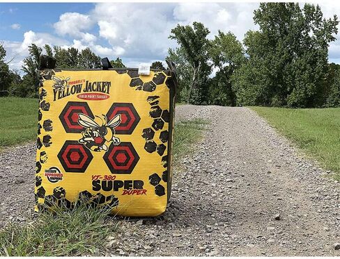 Morrell Super Duper Field Point Bow Targets Archery Block Bag, Yellow | Portable Outdoor Target Practice Equipment for High Speed Compound Bows and Crossbows in Saudi Arabia