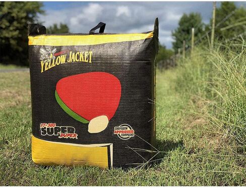 Morrell Super Duper Field Point Bow Targets Archery Block Bag, Yellow | Portable Outdoor Target Practice Equipment for High Speed Compound Bows and Crossbows in Saudi Arabia