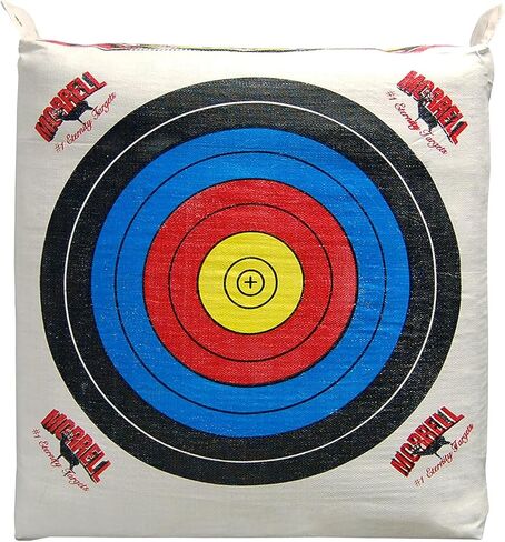 Morrell Supreme Range Adult Field Point Archery Bag Target, White | Weatherproof Hunting Practice with NASP Scoring Rings, Nucleus Center and IFS Technology in Saudi Arabia