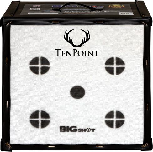 BIGSHOT Iron Man Kinetic 650 Ten Point Edition Crossbow Target - High Speed Archery Target for Backyard, 650 FPS Rated, Easy Arrow Removal, Field Point Target for Crossbow and Compound Bow in Saudi Arabia