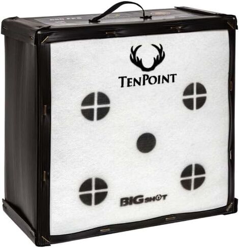 BIGSHOT Iron Man Kinetic 650 Ten Point Edition Crossbow Target - High Speed Archery Target for Backyard, 650 FPS Rated, Easy Arrow Removal, Field Point Target for Crossbow and Compound Bow in Saudi Arabia