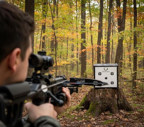 BIGSHOT Iron Man Kinetic 650 Ten Point Edition Crossbow Target - High Speed Archery Target for Backyard, 650 FPS Rated, Easy Arrow Removal, Field Point Target for Crossbow and Compound Bow in Saudi Arabia