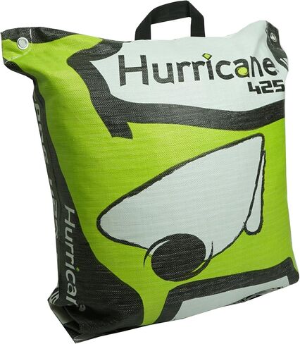 Hurricane 2-Sided High-Velocity Archery Bag Target, High-Visibility Aiming Points, Off-Center Deer Vitals on Back, Heavy-Duty Handle for Easy Transport in Saudi Arabia