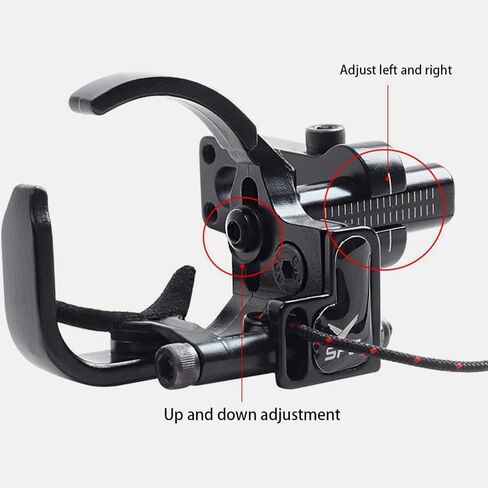 Drop Away Arrow Rest - Upgrade Archery Rest for Compound Bow Metal Adjustment Black Recurve Fall Away Arrow Rest Right Hand Hunting Target Shooting (Upgrade Rest) in Saudi Arabia