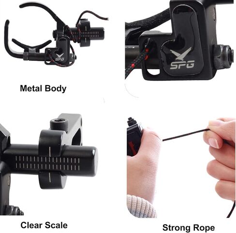 Drop Away Arrow Rest - Upgrade Archery Rest for Compound Bow Metal Adjustment Black Recurve Fall Away Arrow Rest Right Hand Hunting Target Shooting (Upgrade Rest) in Saudi Arabia