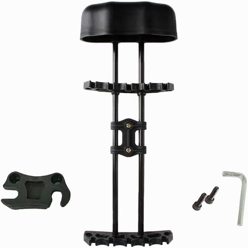 5 Arrow Bow Quiver for Archery Universal Hunting Quiver Quick Detach Quiver for Compound Bow and Recurve Bow Broadheads Lightweight Black in Saudi Arabia