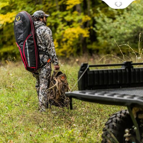 TenPoint Narrow Soft Case, Black/Red - Easily Transport & Protect Your Crossbow | Easily transport & protect your crossbow in Saudi Arabia