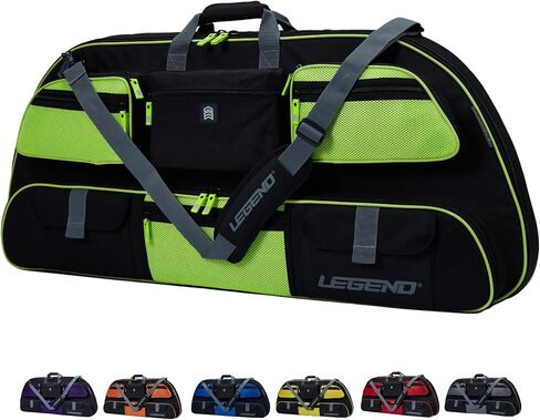 LEGEND Apollo Soft Bow Case - Compound Bow Case with Multiple Storage & Foam Padding, Lightweight Bow and Arrow Case for Archery Accessories, Bow Bag with Arrow Tube Pocket - 40" & 44" in Saudi Arabia