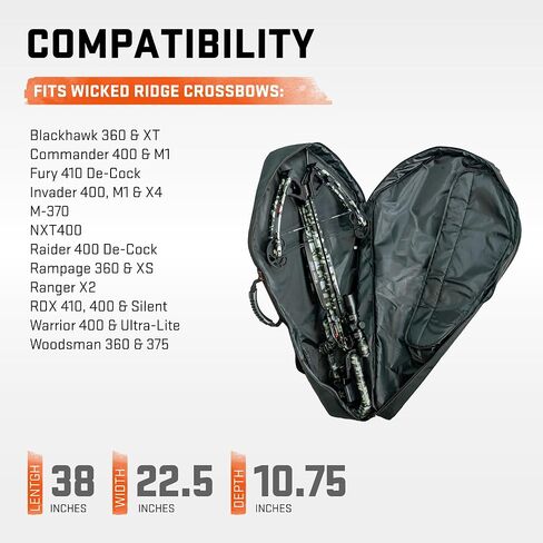 Wicked Ridge by TenPoint Soft Case - Easily Transport & Protect Your Crossbow | Easily transport & protect your crossbow in Saudi Arabia