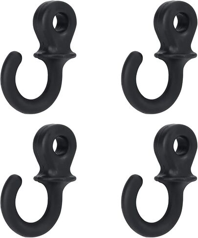 VGEBY Bow String Stabilizer, 4Pcs Monkey Tail Type Rubber Compound Bow String Shock Absorber(Black) in Saudi Arabia