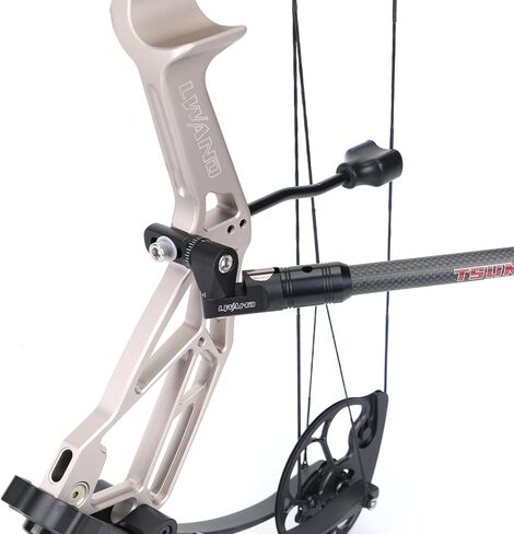 Single Side Adjustable V Bar Mount, Back Bar Stabilizer Mount | with Quick Disconnect , Aluminum Alloy, for Archery Compound Bow Stabilizer in Kuwait