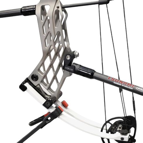 Single Side Adjustable V Bar Mount, Back Bar Stabilizer Mount | with Quick Disconnect , Aluminum Alloy, for Archery Compound Bow Stabilizer in Kuwait