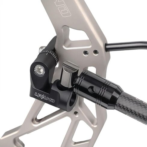 Single Side Adjustable V Bar Mount, Back Bar Stabilizer Mount | with Quick Disconnect , Aluminum Alloy, for Archery Compound Bow Stabilizer in Kuwait