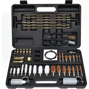 GLORYFIRE Universal Gun Cleaning Kit with Jags and Rods for All Caliber | Gun Brushes, Cotton Mops, Pistol Cleaning Kit for Hunting and Shooting, Hunting Gear Gun Accessories for Men in Saudi Arabia
