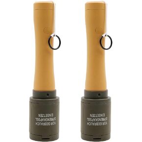 M24 CS Grenade Toys 2PCS Airsoft Grenades Plastic Toy-Hand Grenades Tactical Pull Ring Grenade Toys CS Battle Game Role Play Model Prop for Age 14+ (Green) in Saudi Arabia