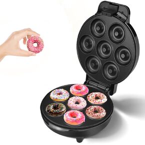 DSP Mini Donut Maker | Non-Stick, 2 Inch, 16 Donuts, Cool-Touch in Saudi Arabia