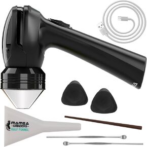Mamba Grinder Electric Spice Grinders. Easy to Load One-Handed Use 1g USB Rechargeable Mill | 1g, aluminium teeth, 3 Nm torque, coarse-to-fine texture control, clear spout, easy filling and cleaning, 1200 mAh battery in Kuwait