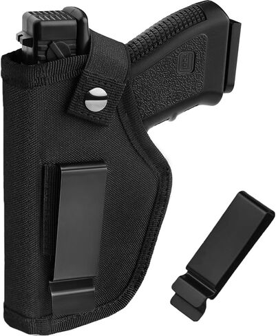 حافظة مسدس للرجال والنساء، حافظات IWB/OWB مقاس 9 مم، حافظة مسدس 380 تناسب Glock 19/17/23/26/27/42/43x، وS&W M&P Shield، وSig Sauer والمسدسات المماثلة in Kuwait