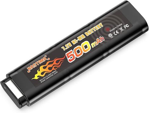NASTIMA 2/3N 6S 7.2V 500mAh Ni-MH Airsoft Battery for CM030 CM121 | for CM122, GF13, Marui 18C, P8, M93R AEP AEG M81, M84 & TM AEP Airsoft Guns Toy in Kuwait