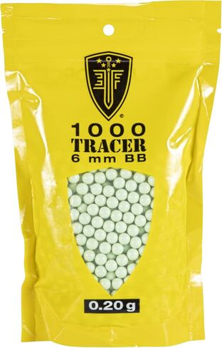 Elite Force Tracer BBS Glow-in-The-Dark Premium 6mm Airsoft BBS Ammo, 1000 Count in Saudi Arabia