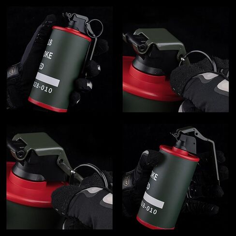 Airsoft Grenades CS Dummy Grenade Toys Model Plastic Toy Hand Grenades Tactical Gear for Army Cosplay Movie Props Outdoor Games for Age 14+ in Saudi Arabia