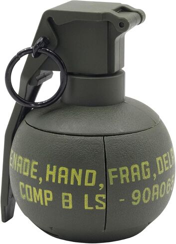 M67 Dummy Hand Grenades Model for Movie Props Airsoft Paintball, Green | Plastic Fake Grenade, Age14+, Army Role Play Prop, Outdoor Sport Game, Tactcial Gear, Decoration in Saudi Arabia