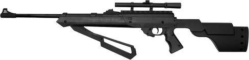 Barra Air Guns Sportsman 900 BB Gun Rifle for Adults, Pellet Rifles for Hunting, 177 Caliber Airgun with Rifle Scope - Shoot Pellets & BBS, 800 FPS in Saudi Arabia